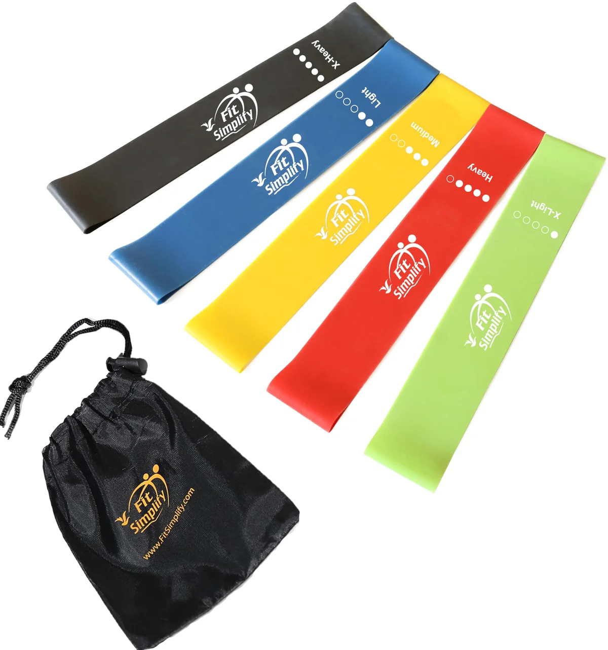 Fit Simplify Resistance Loop Exercise Bands with Instruction Guide and Carry Bag Review