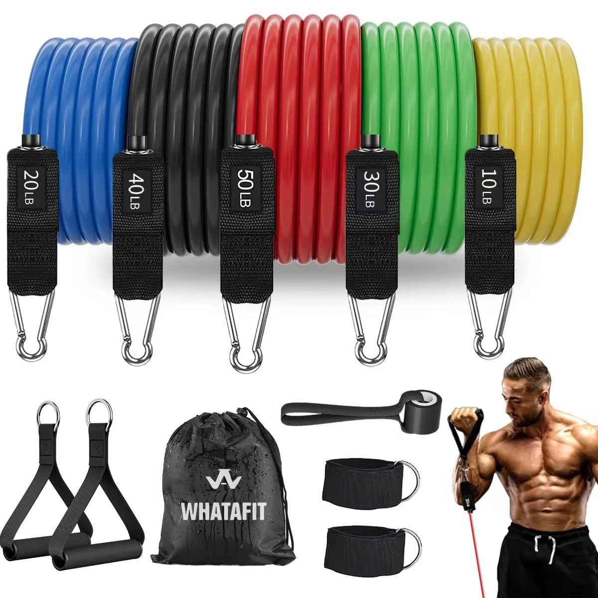 WHATAFIT Resistance Bands Review